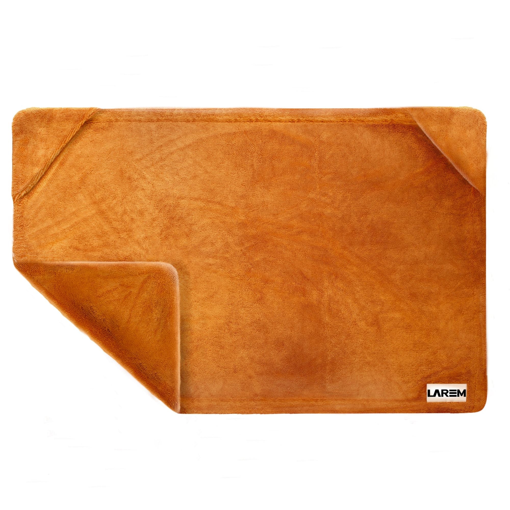 Prosop Uscare Auto | Pocket EDGE, 60X90cm, 2x Colțuri tip buzunar, 2x fețe, 1300GSM, Larem