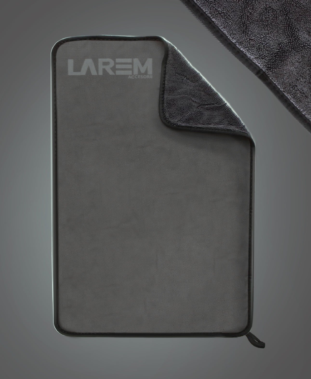 Prosop 60x90cm TWIST LOOP Larem super absorbant Black