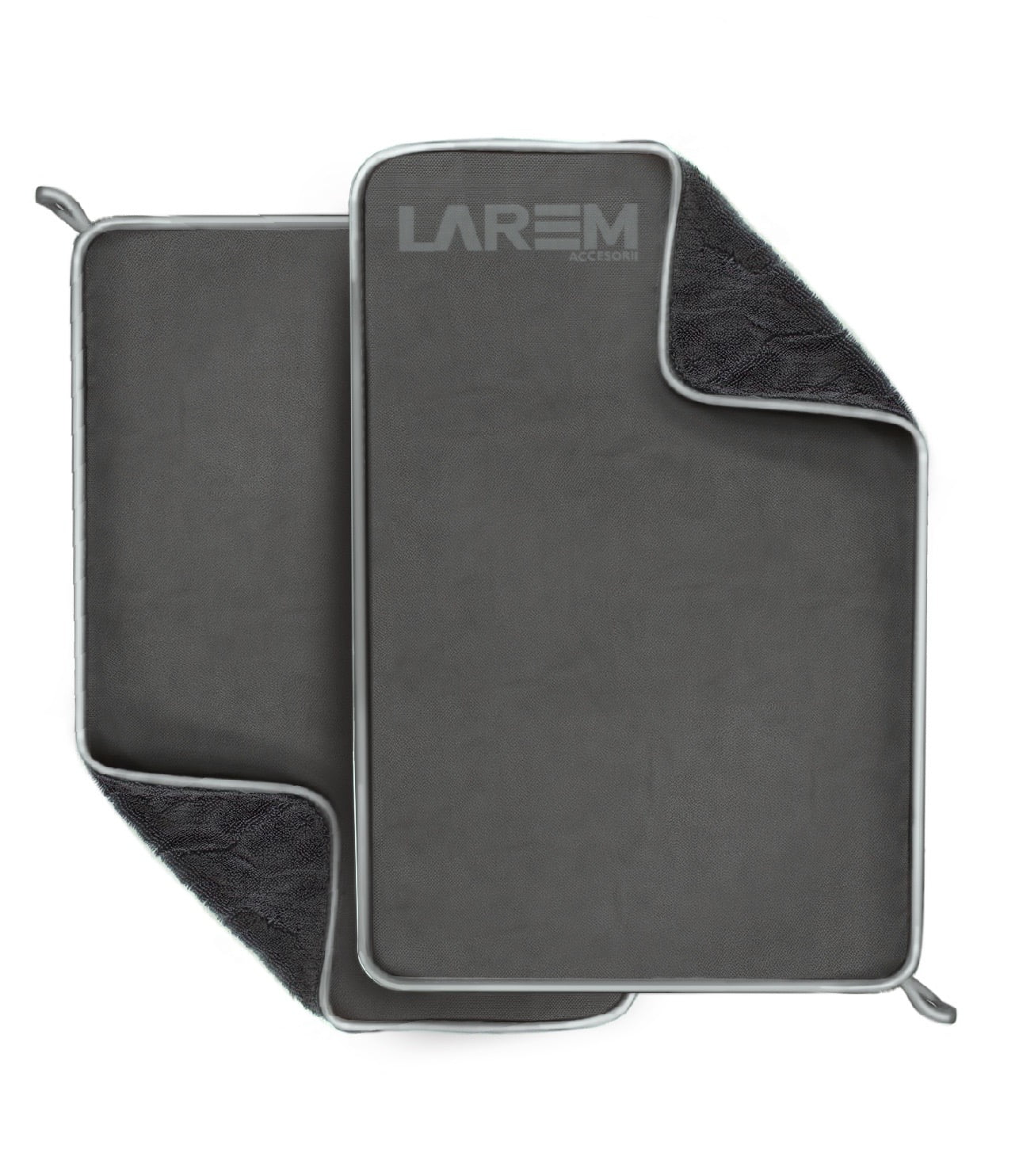 KIT Larem Shine ( Prosop Twist Loop 60x90cm+ Crystal Vision 500ml+ Laveta Interior )
