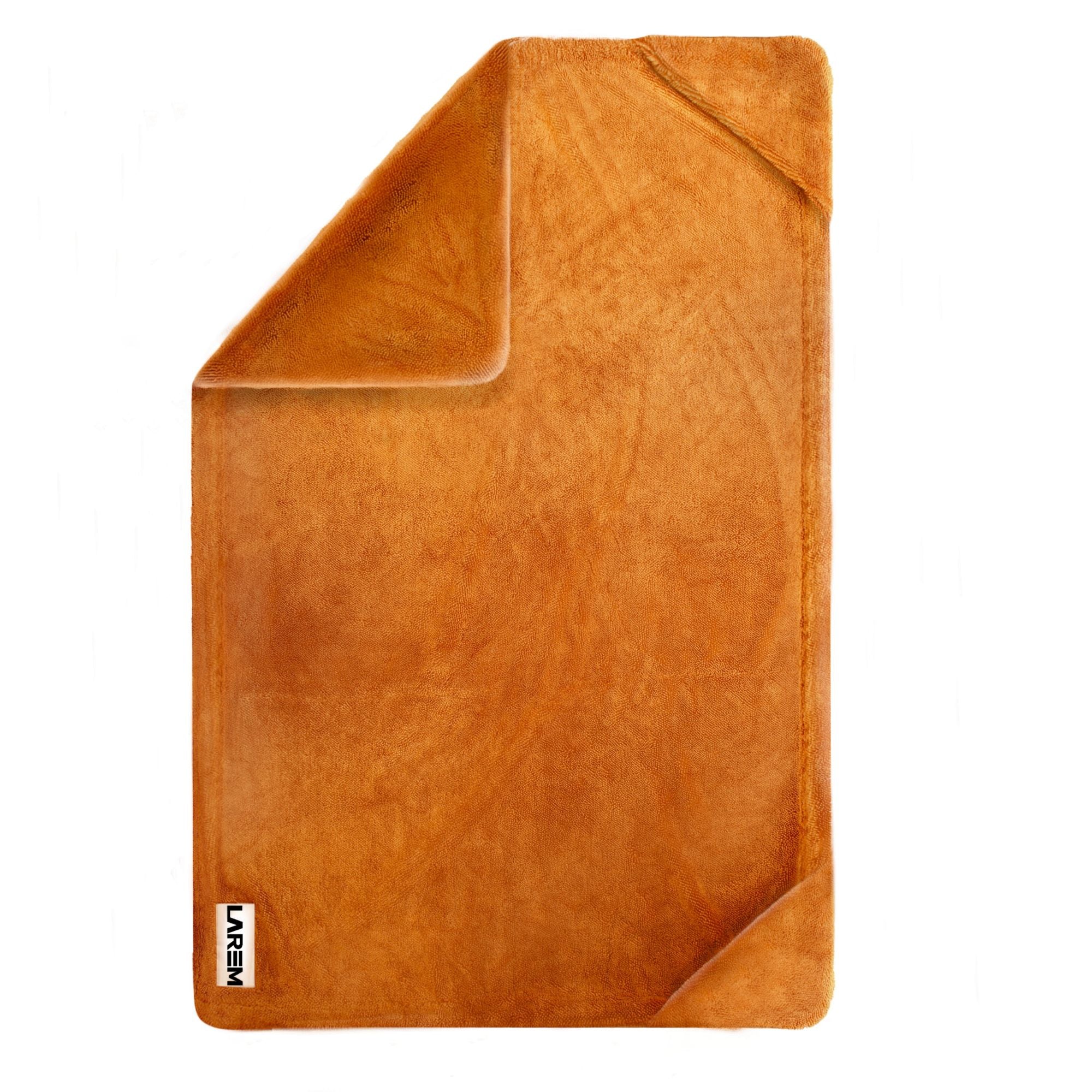 Prosop Uscare Auto | Pocket EDGE, 60X90cm, 2x Colțuri tip buzunar, 2x fețe, 1300GSM, Larem
