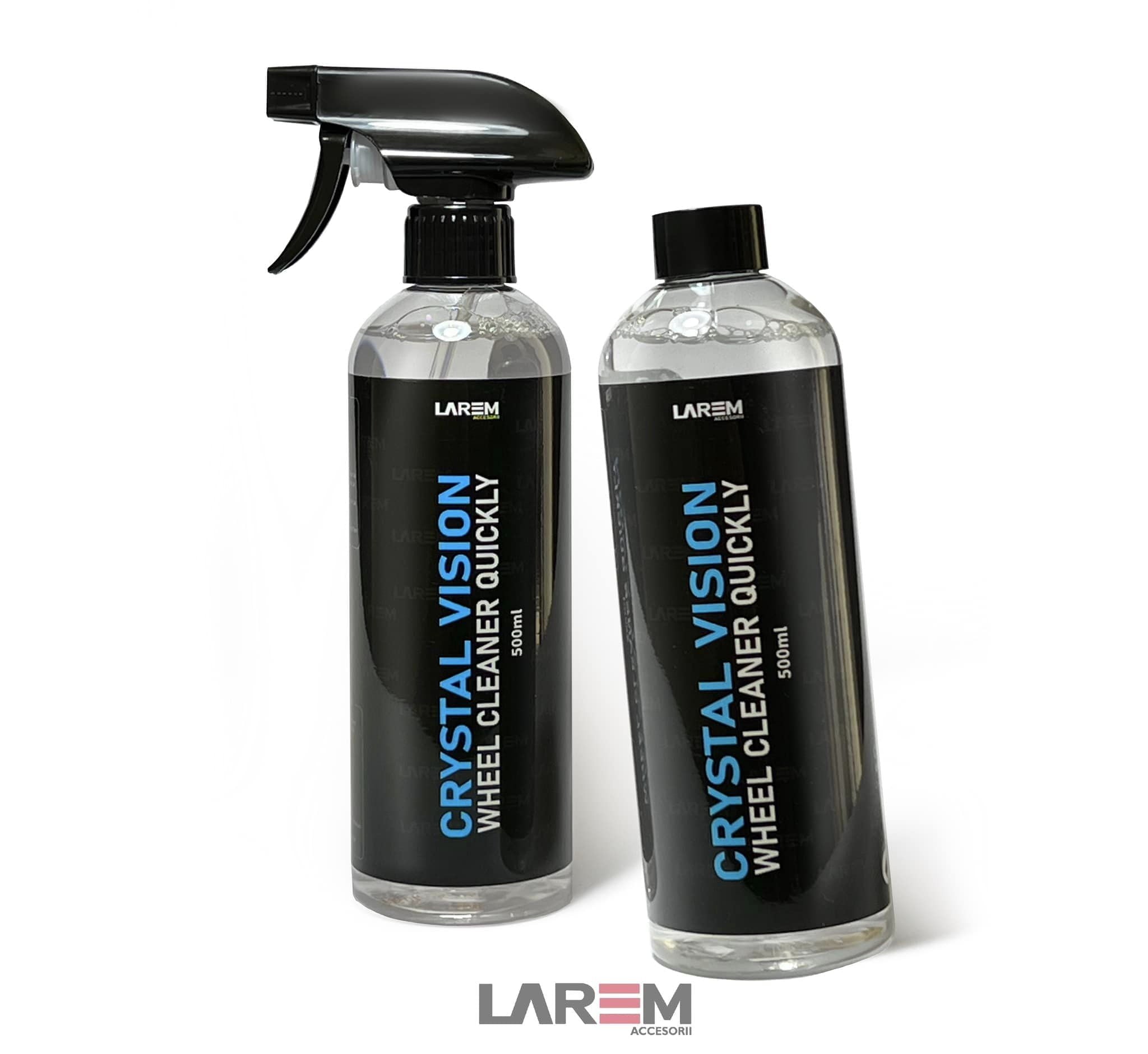 KIT Larem Shine ( Prosop Twist Loop 60x90cm+ Crystal Vision 500ml+ Laveta Interior )